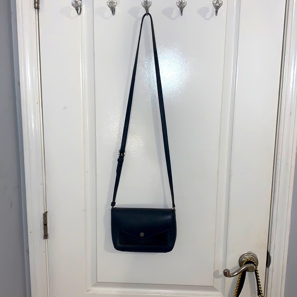 navy blue Michael Kors purse
